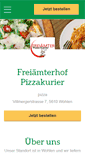 Mobile Screenshot of freiaemterhof-pizzakurier.ch